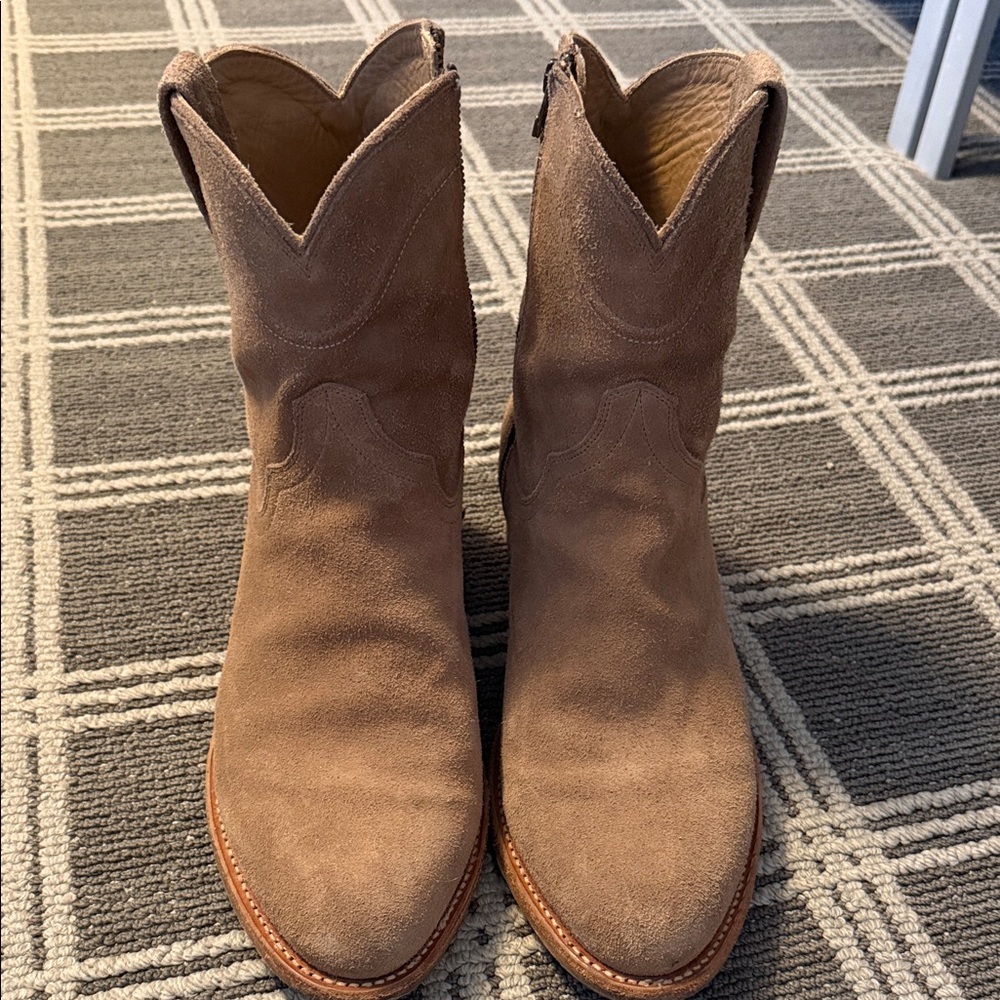 Tecovas Roy Men's Suede Western Boots - Picture 6 of 6